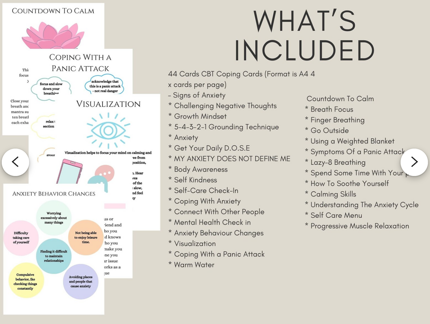 4 x Bundles Downloadable Resource Packages For Therapist